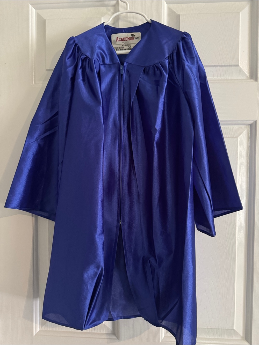 Kids Royal Blue Graduation Gown